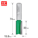 Trend Tools C025CX1/2TC Two Flute Cutter 15.9Mm Diameter