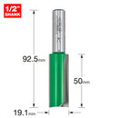 Trend Tools C030BX1/2TC Two Flute Cutter 19.1Mm Diameter