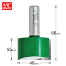 Trend Tools C033QX1/2TC Two Flute Cutter 40Mm Diameter