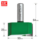 Trend Tools C033WX1/2TC Two Flute Cutter 50Mm Diameter