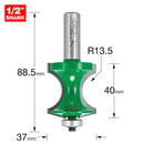 Trend Tools C260X1/2TC Traditional Torus Cutter
