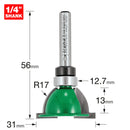 Trend Tools C273X1/4TC Ttershoulder Scribe Cu