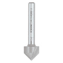 Trend Tools 11/31X1/2TC Chamfer V Groove Cutter 45 Degrees