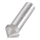 Trend Tools 11/32X1/2TC Chamfer V Groove Cutter 45 Degrees