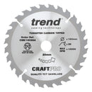 Trend Tools CSB/16028A Trend Wood Circular Saw Blade 160Mm X 20Mm X 28T