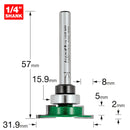 Trend Tools C224X1/4TC Guided Offset Pile Cutter 2/7Mm