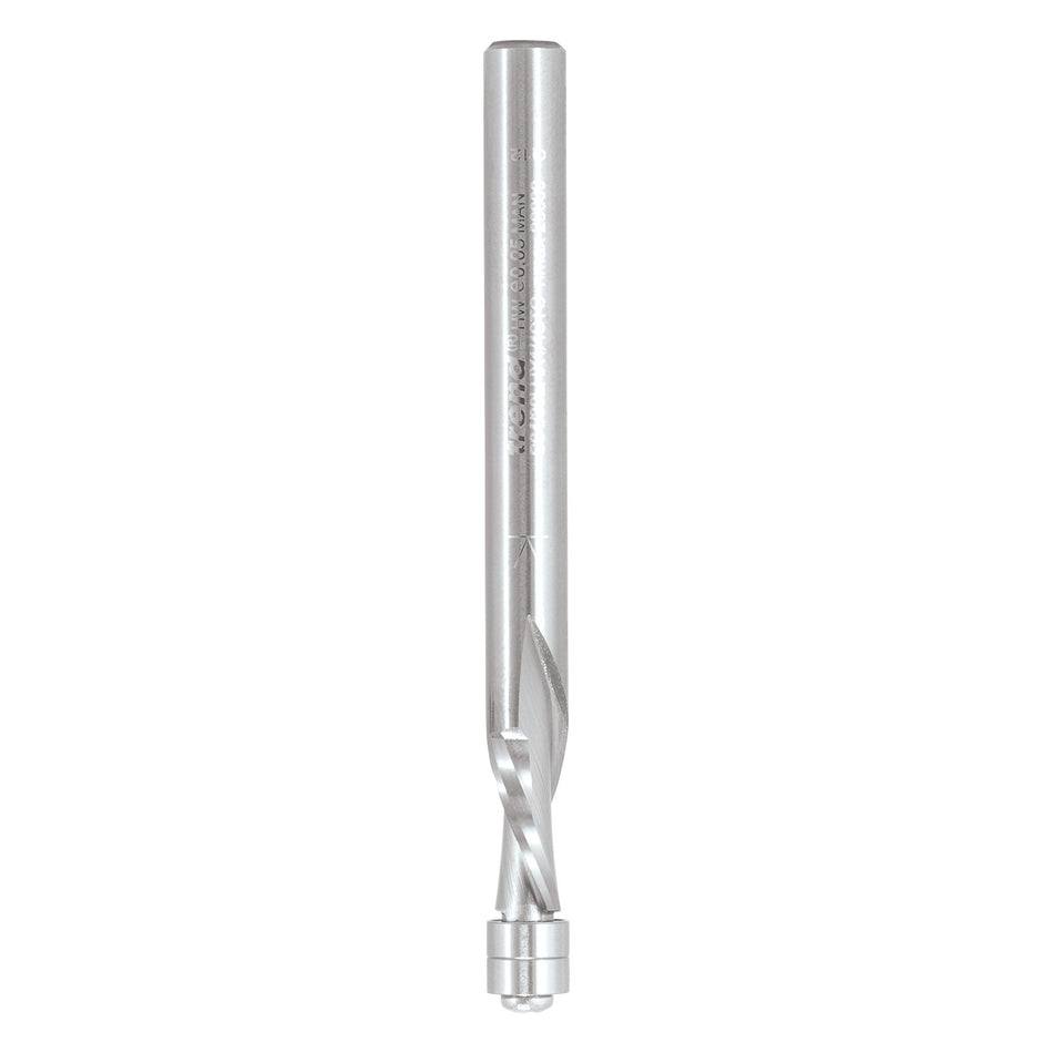 Trend Tools S64/30LHX1/4STC Aluminium Guided Spiral 6.3X12.7 Downcut