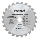 Trend Tools CSB/CC25024T Trend Wood Cordless Atbr Mitre Saw Blade 250Mm X 30Mm X 24T