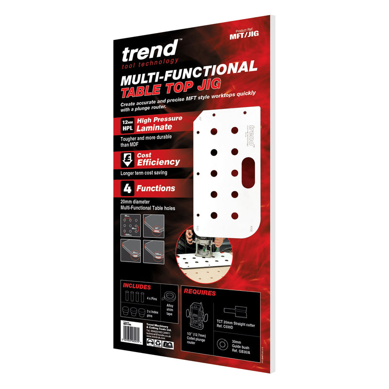 Trend Tools MFT/JIG Multi Functional Table Routing Jig