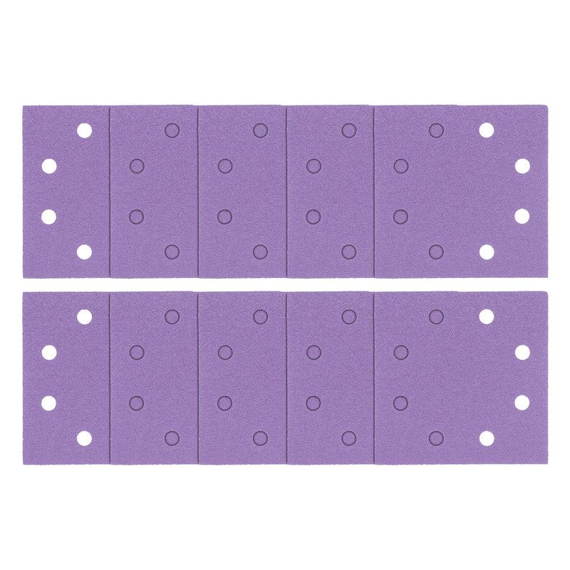 Trend Tools AB/QTR/80Z Zirconium 1/4 Sheet Sanding Sheet 10Pc 114Mm X 110Mm 80 Grit