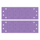 Trend Tools AB/QTR1/120A Aluminium Oxide 1/4 Sheet Sanding Sheet 120 Grit 114Mm X 110Mm 10Pc