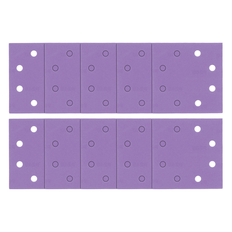 Trend Tools AB/QTR/240A Aluminium Oxide 1/4 Sheet Sanding Sheet 240 Grit 114Mm X 110Mm 10Pc