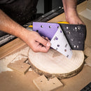 Trend Tools AB/HLF/120A Aluminium Oxide 1/2 Sheet Sanding Sheet 120 Grit 115Mm X 230Mm 10Pc