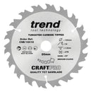 Trend Tools CSB/16018 Trend Wood Circular Saw Blade 160Mm X 20Mm X 18T
