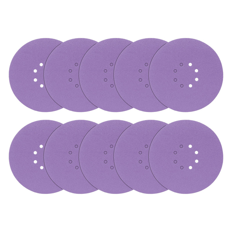 Trend Tools AB/225/80Z Zirconium Random Orbital Sanding Disc 10Pc 225Mm 80 Grit