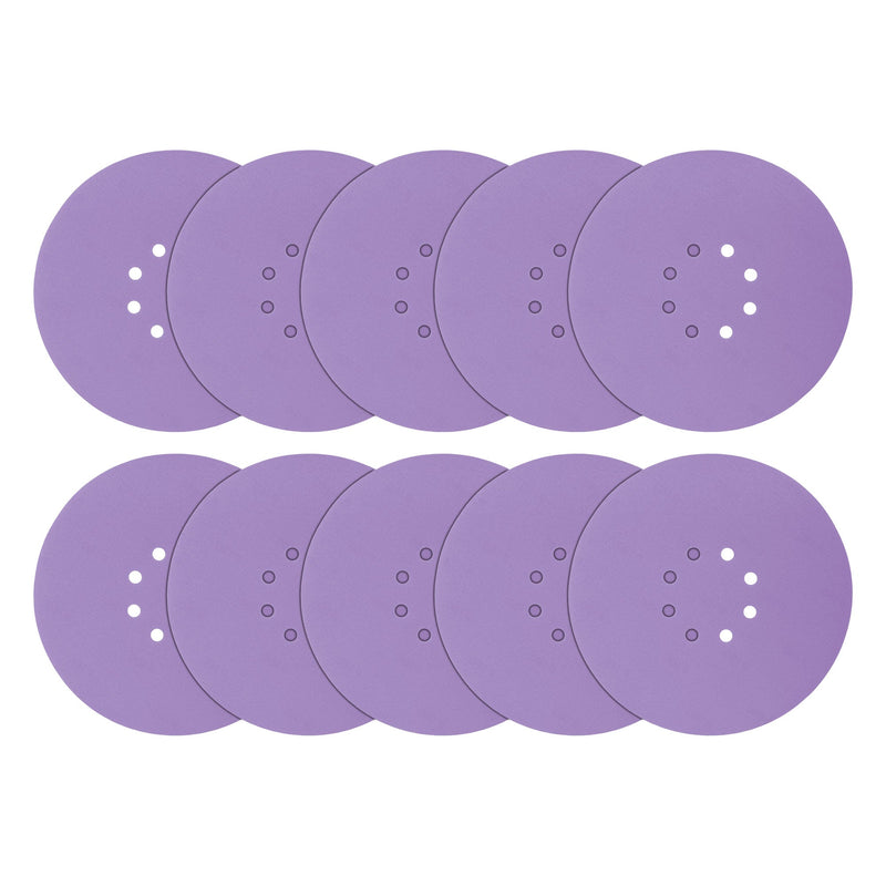 Trend Tools AB/225/180A Aluminium Oxide Random Orbital Sanding Disc 180 Grit 225Mm 10Pc