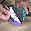 Trend Tools AB/125/240A/B Aluminium Oxide Random Orbital Sanding Disc 240 Grit 125Mm 50Pc