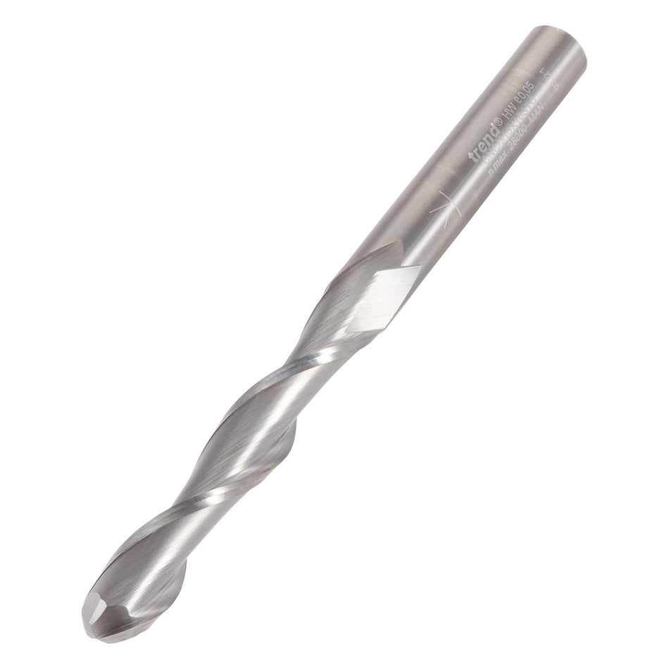 Trend Tools CNC/315X10STC Bullnose Spiral Up-Cut 10Mm Diameter