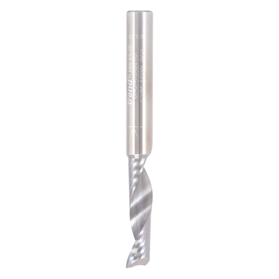Trend Tools CNC/405X8STC O Flute Spiral Up-Cut 8 X 32 X 60 X 8Mm