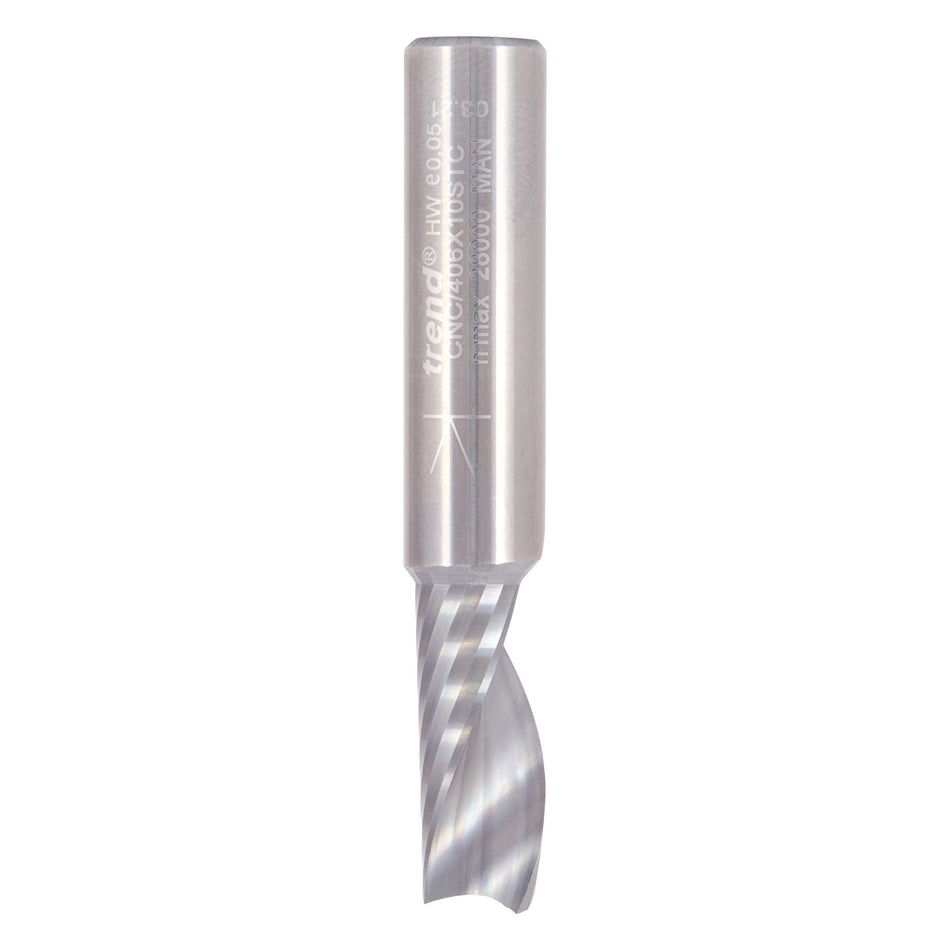 Trend Tools CNC/406X10STC O Flute Spiral Up-Cut 10 X 22 X 50 X 10Mm