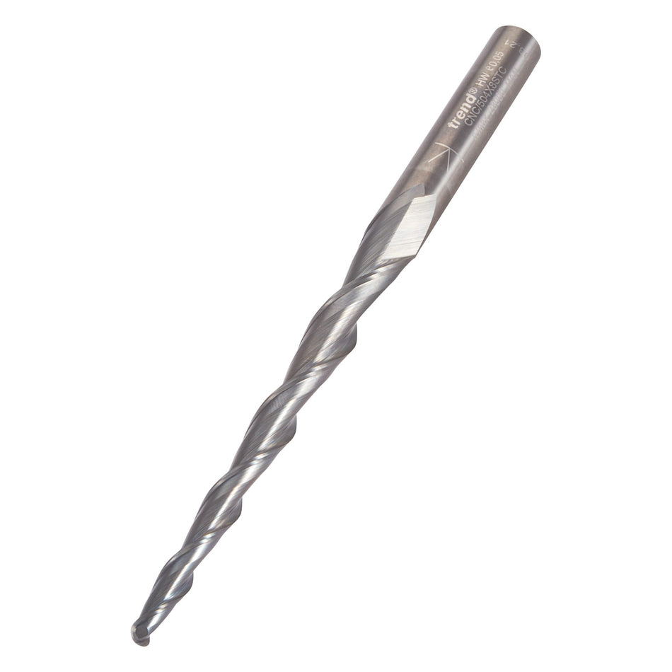 Trend Tools CNC/504X8STC Tapered Ball 2Mm Radius