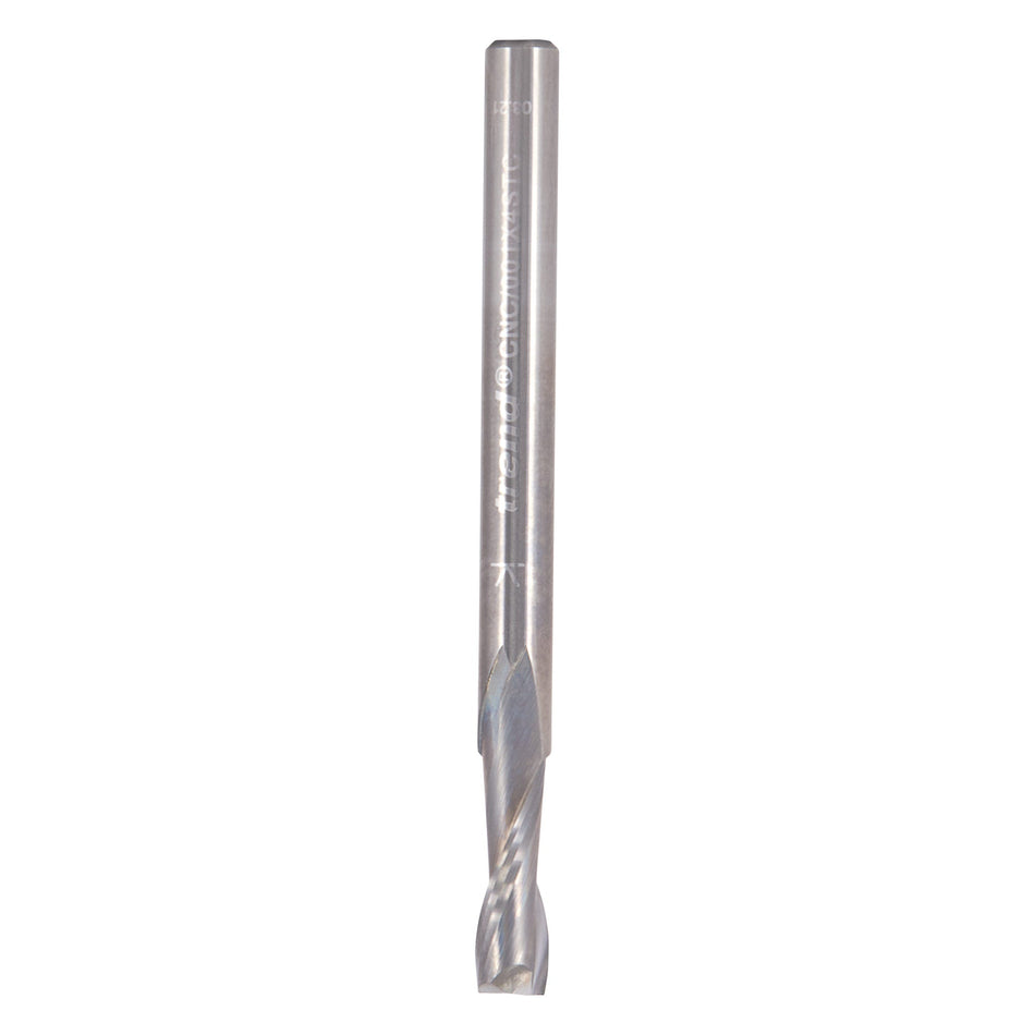 Trend Tools CNC/001X4STC Spiral Up-Cut 4 X 12 X 45 X 4Mm