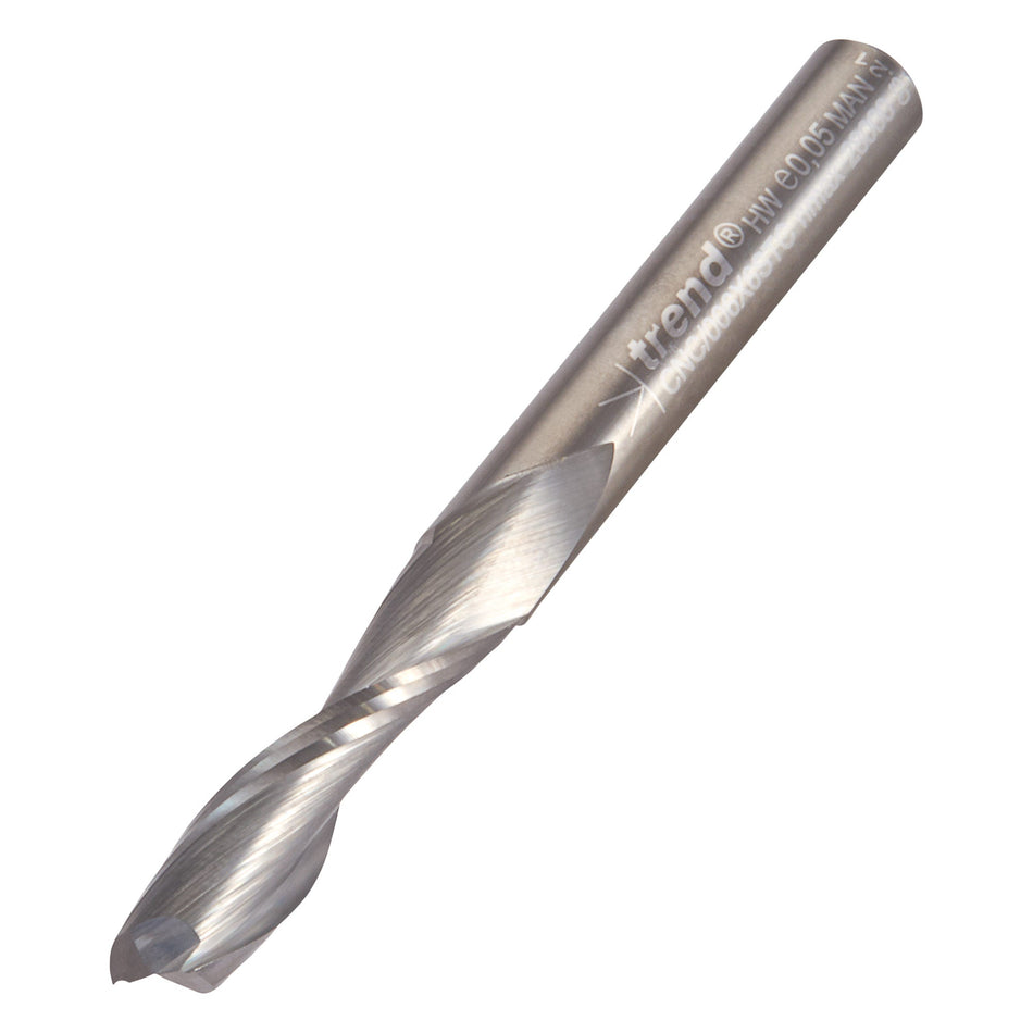 Trend Tools CNC/006X6STC Spiral Up-Cut 6 X 25 X 55 X 6Mm