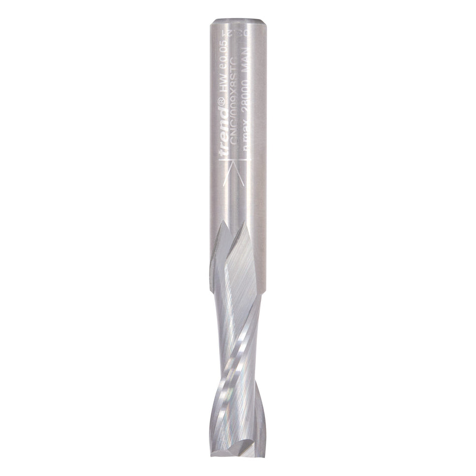 Trend Tools CNC/009X8STC Spiral Up-Cut 8 X 22 X 50 X 8Mm