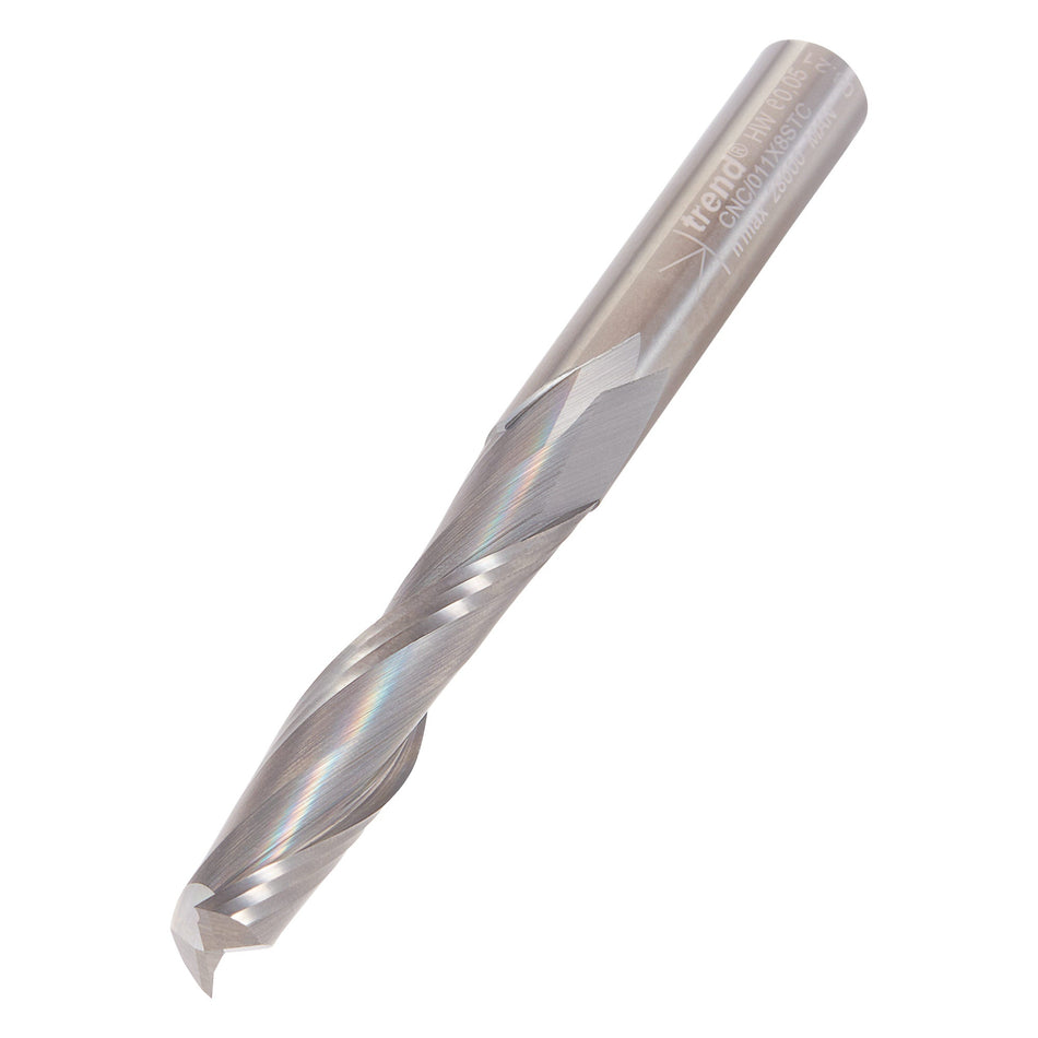 Trend Tools CNC/011X8STC Spiral Up-Cut 8 X 42 X 70 X 8Mm