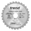 Trend Tools CSB/NC18430A Blade Tc 184 X 30 Teeth X 30 Nail Cutting