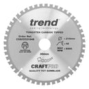 Trend Tools CSB/CC21048 Trend Wood Mitre Saw Blade 210Mm X 30Mm X 48T