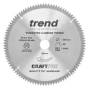 Trend Tools CSB/AP25496 Trend Aluminium/Plastic Circular Saw Blade 254Mm X 30Mm X 96T