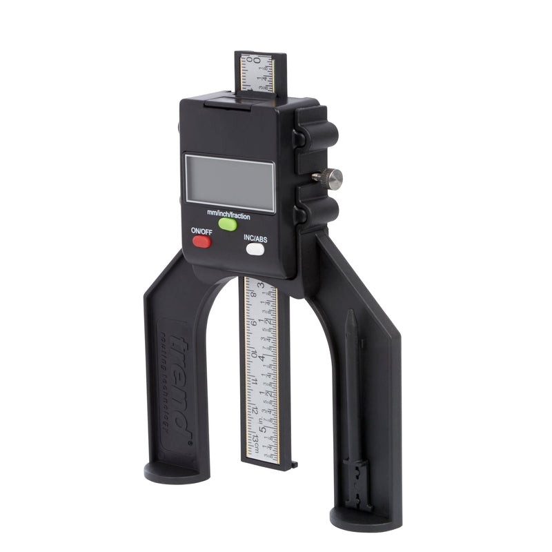 Trend Tools GAUGE/D60 Trend Digital Depth Gauge - For Setting And Checking Depths For Routing And Sawing Applications - Uk Sale Only