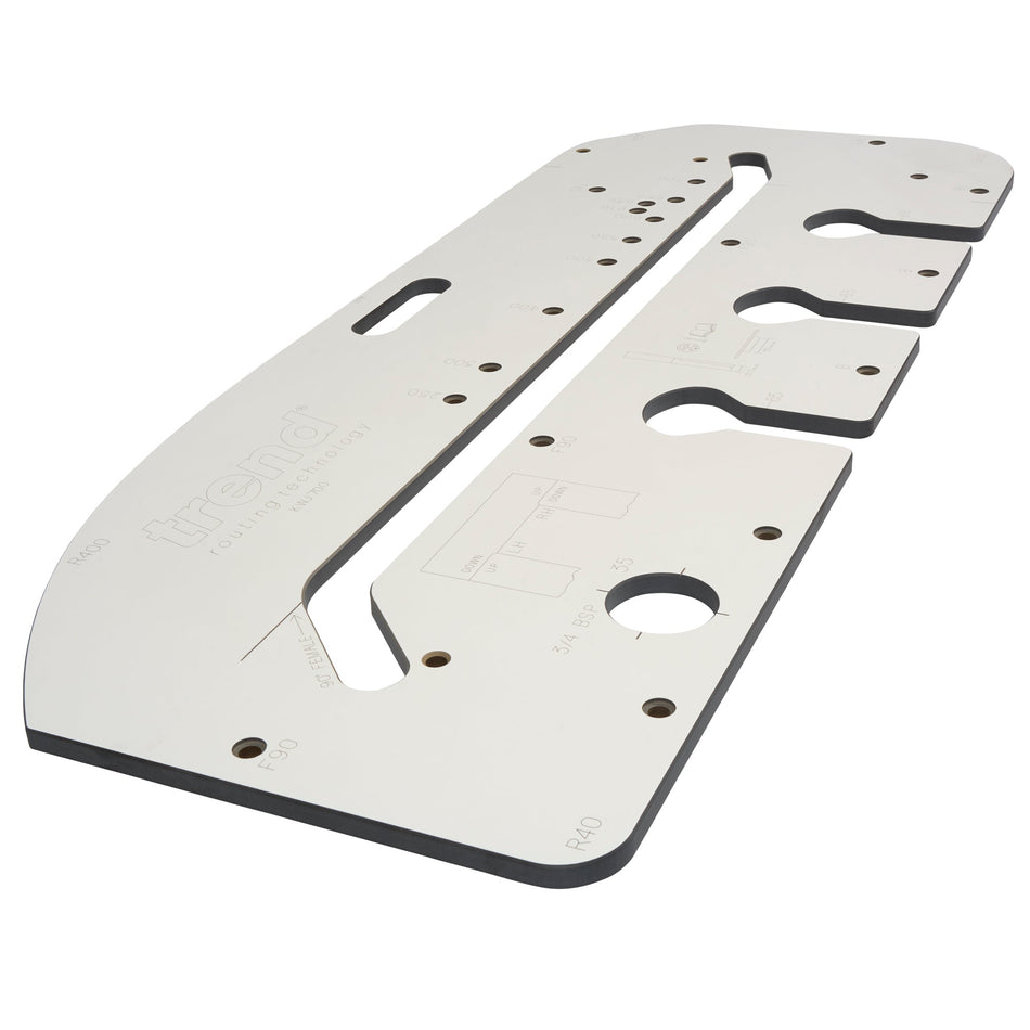 Trend Tools KWJ700 Trend Worktop Jig - Multi - Function Jig For Accurately Fitting Kitchen Worktops In 10 Different Widths From 250Mm To 700Mm Wide