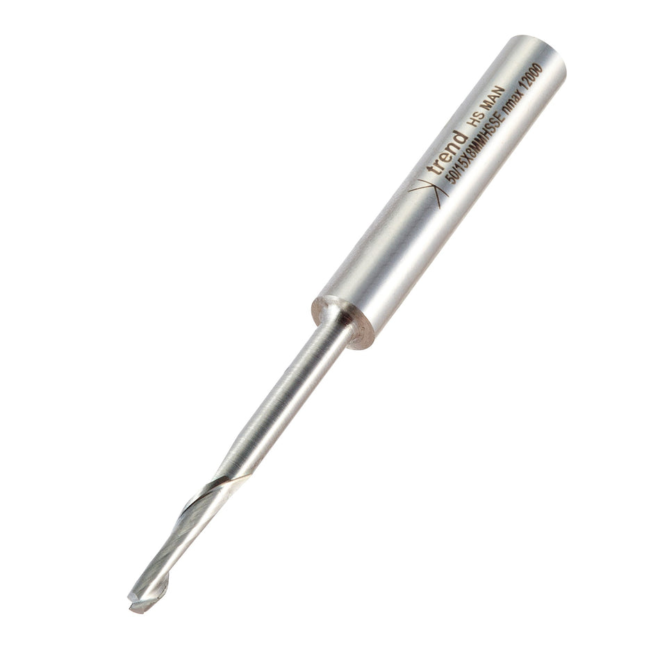 Trend Tools 50/15X8MMHSSE Helical Plunge Cutter 4Mm Diameter