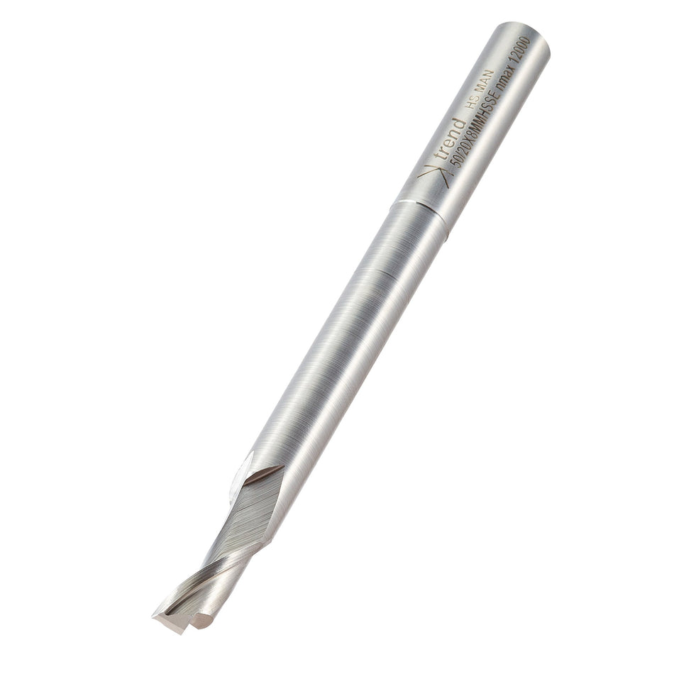 Trend Tools 50/20X8MMHSSE Helical Plunge Cutter 8Mm Diameter