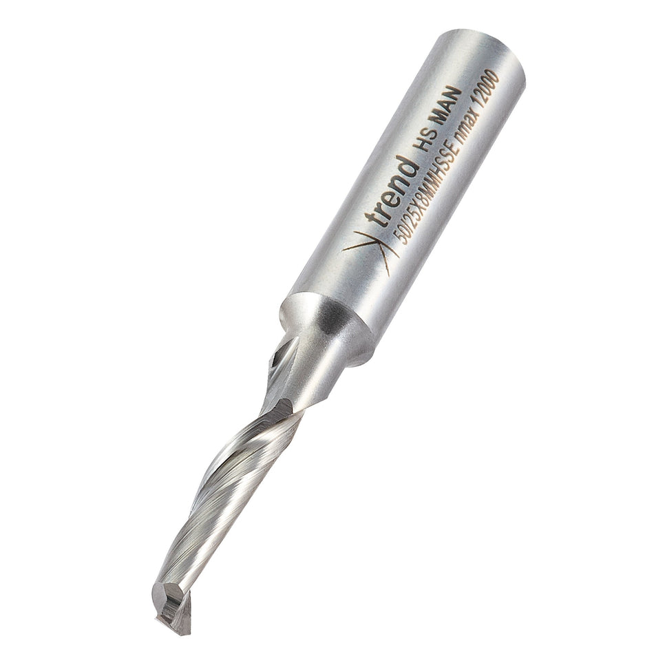 Trend Tools 50/25X8MMHSSE Helical Plunge Cutter 5Mm Diameter