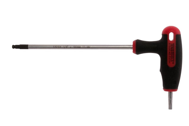 Teng Tools 510104 T Handle Hex Key 1/8"