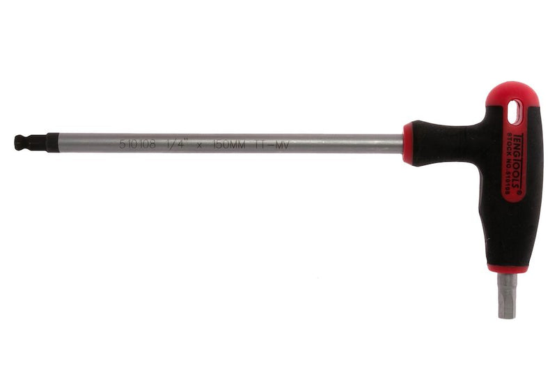 Teng Tools 510108 T Handle Hex Key 1/4"