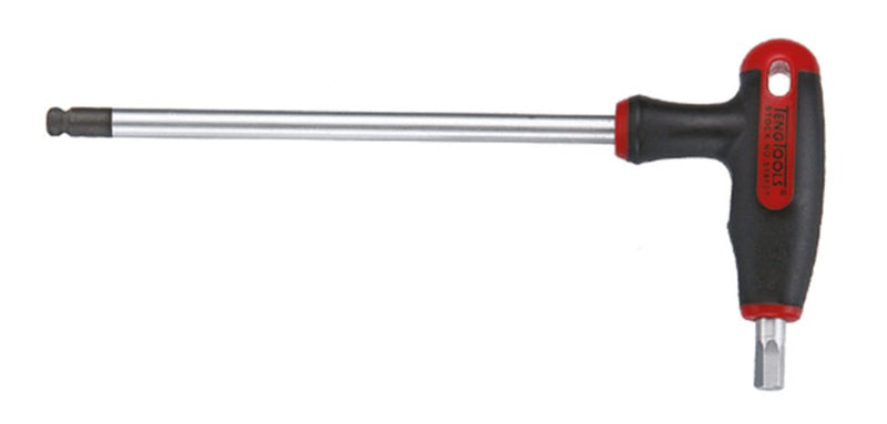 Teng Tools 510512 T Handle Hex Key 12mm with Ball Point