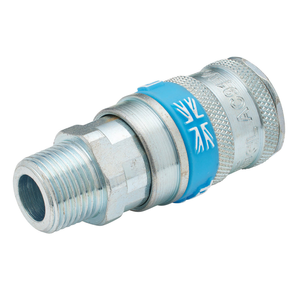 Draper 51409 3/8" BSP Taper Male Thread Vertex Air Coupling