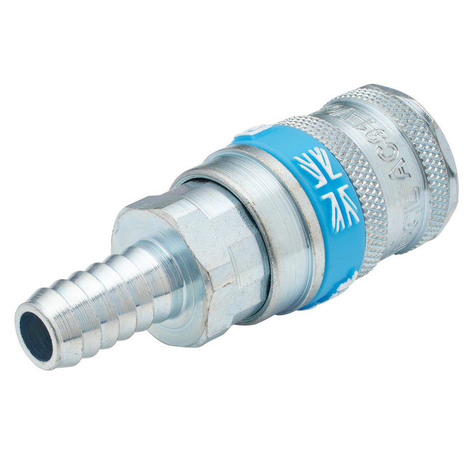Draper 51418 3/8" Bore Vertex Air Line Coupling with Tailpiece