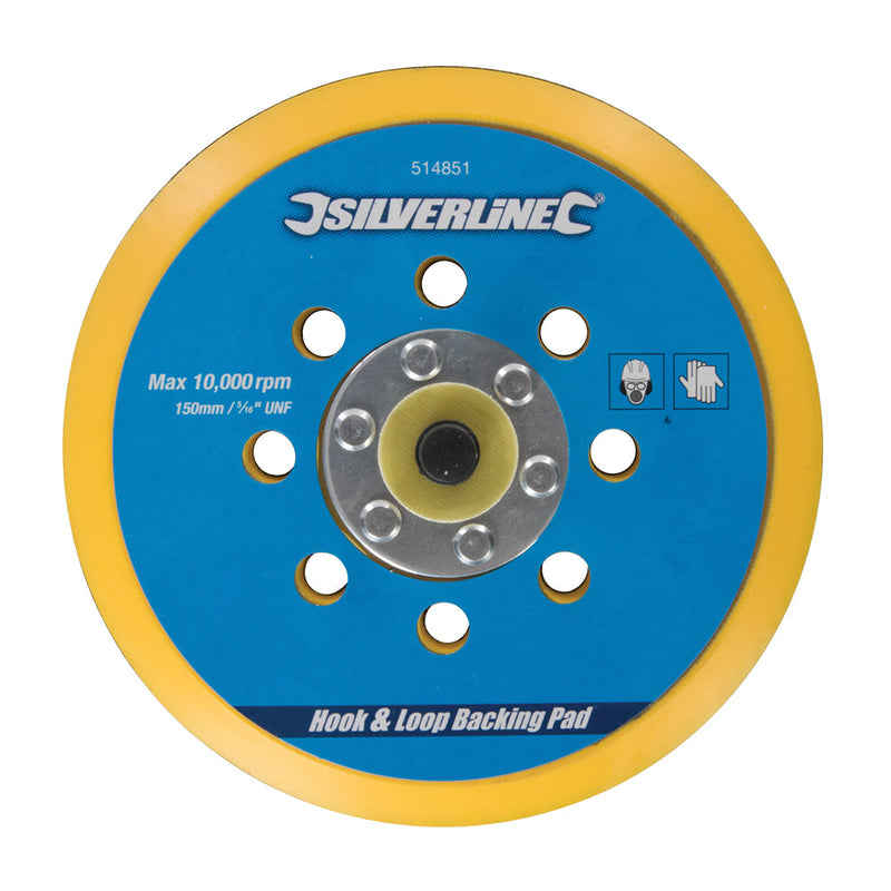 Silverline 514851 Hook & Loop Backing Pad