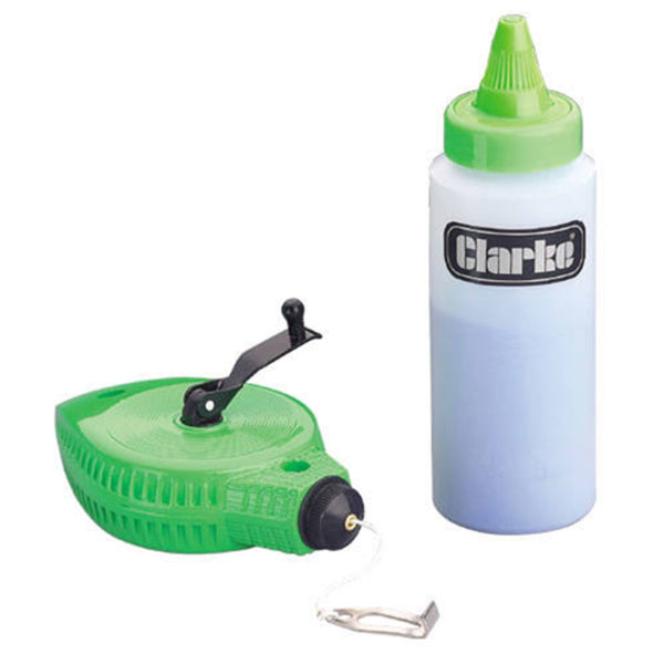 Clarke 1801402 CHT402 2 Piece Chalk Line Kit