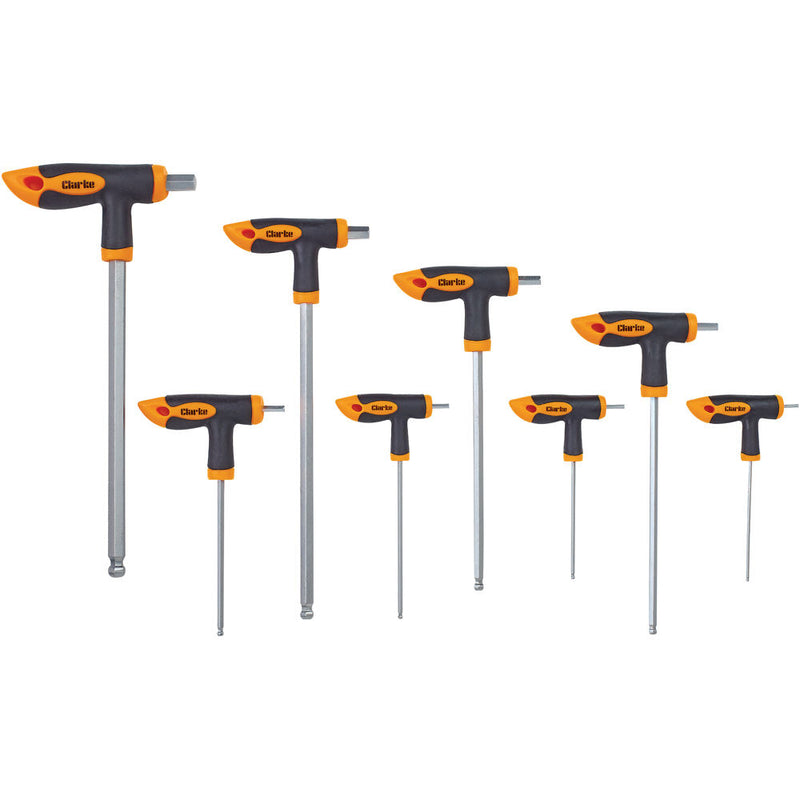 Clarke 1700539 PRO139 16 piece Metric Hex & Torx Key Set