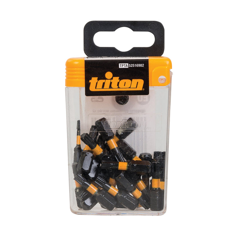 Triton 516982 T25 Screwdriver Impact Bit 25pk
