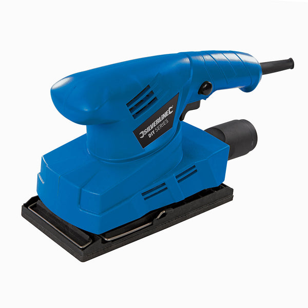 Silverline 521333 135W Orbital Sander 1/3 Sheet