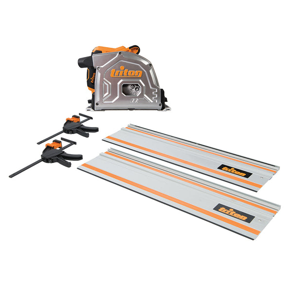 Triton 534156 1400W Track Saw Kit 185mm 4pce