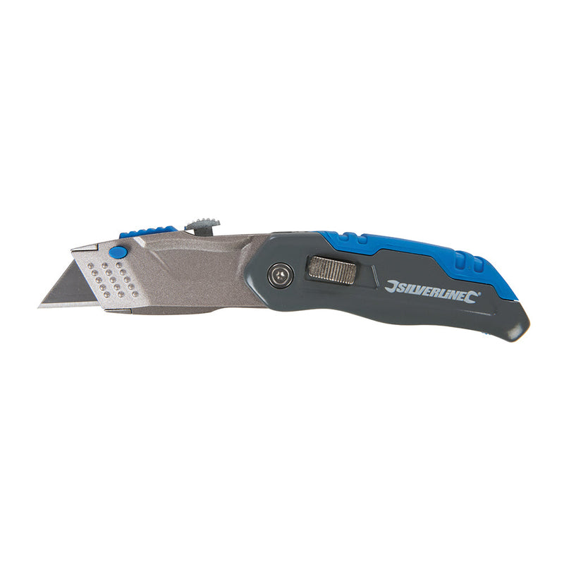 Silverline 536978 Retractable Folding Knife