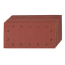 Silverline 538991 Hook & Loop 1/2 Sheets Punched 10pce